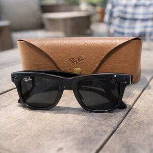 Meta Ray-Ban Classic Black Wearable Glasses